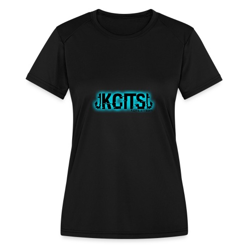 Kcits.stream Basic Logo - Women's Moisture Wicking Performance T-Shirt