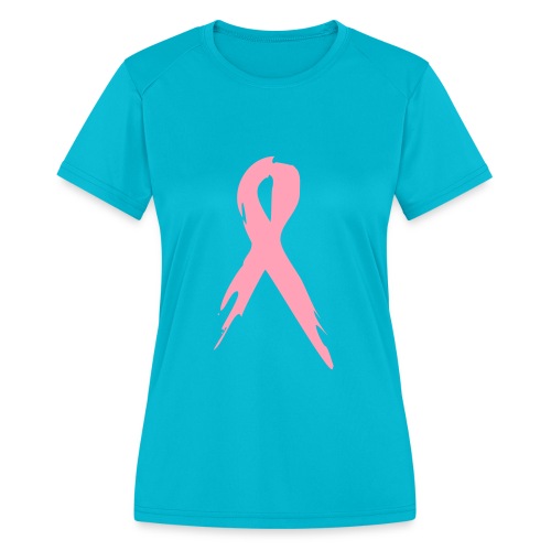 awareness_ribbon - Women's Moisture Wicking Performance T-Shirt