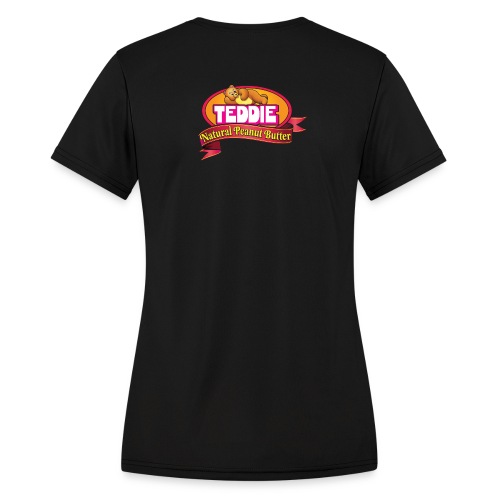 Teddie All Natural Logo Back - Women's Moisture Wicking Performance T-Shirt