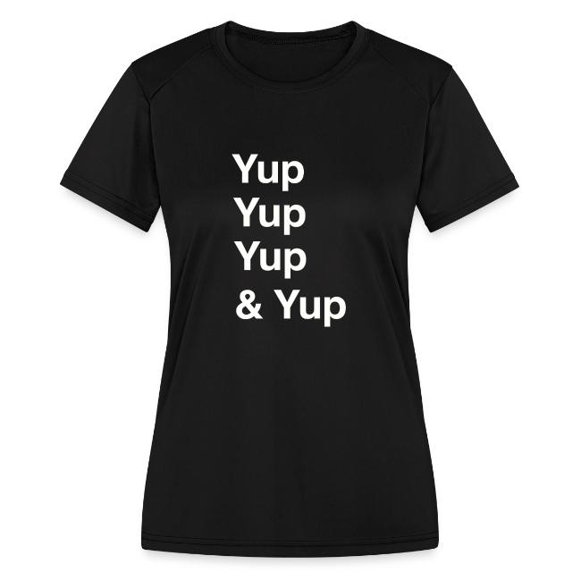 Yup, Yup, Yup & Yup