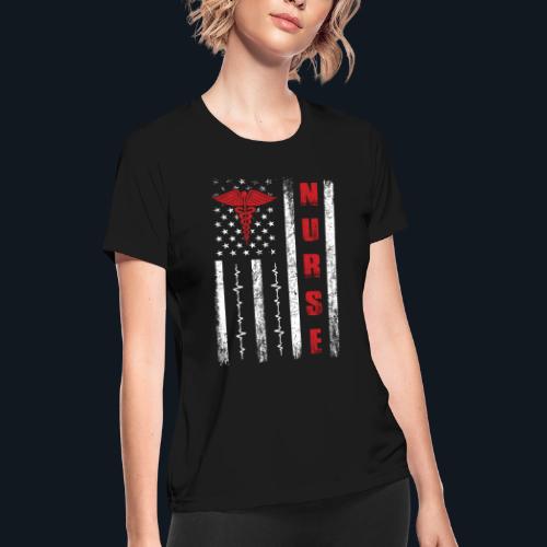 American Nurse - Women's Moisture Wicking Performance T-Shirt