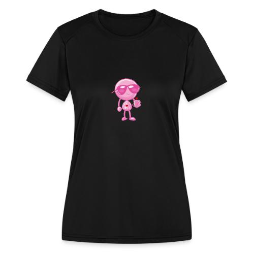 Smoon_I love Mrs S Pink - Women's Moisture Wicking Performance T-Shirt