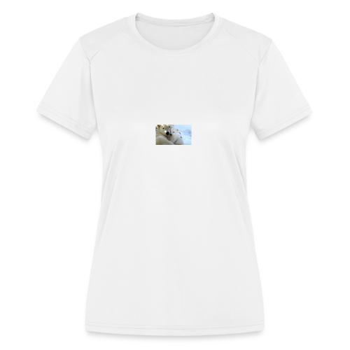 polarbearhug - Women's Moisture Wicking Performance T-Shirt