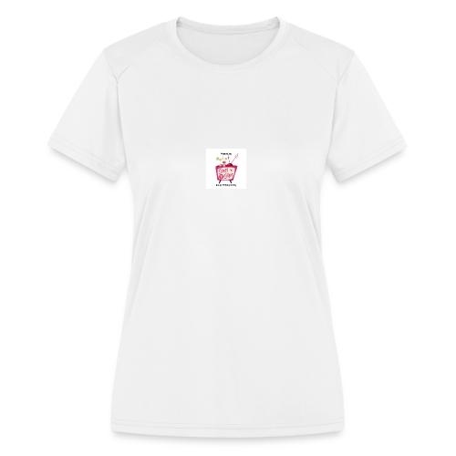 sassnsips com team lisa - Women's Moisture Wicking Performance T-Shirt