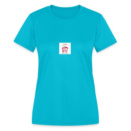sassnsips com team agnes - Women's Moisture Wicking Performance T-Shirt