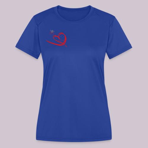 BE LOVE - Women's Moisture Wicking Performance T-Shirt