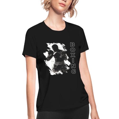 Boxing Vibes - Women's Moisture Wicking Performance T-Shirt
