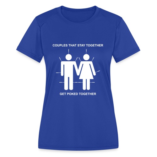 Poked Together - Women's Moisture Wicking Performance T-Shirt