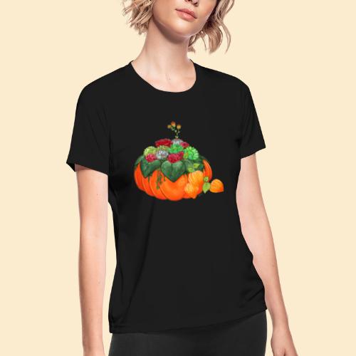 Autumn Bouquet - Women's Moisture Wicking Performance T-Shirt