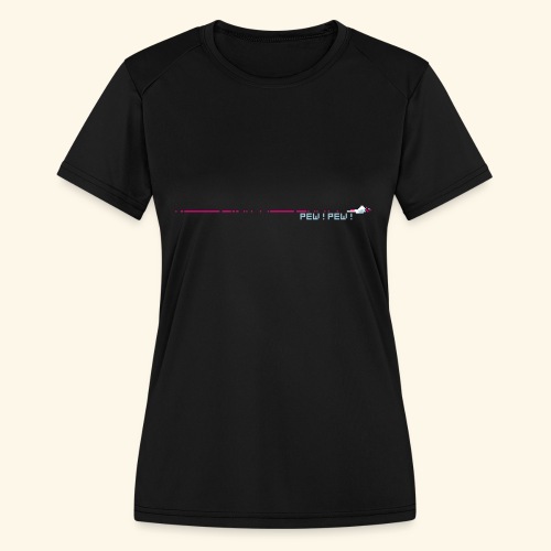 PewPew - Women's Moisture Wicking Performance T-Shirt