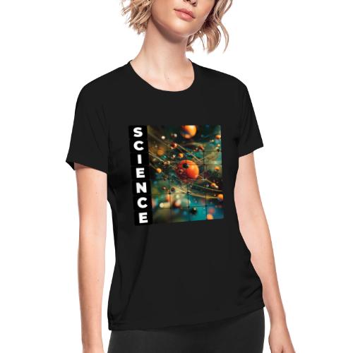 Atomic Science Vision - Women's Moisture Wicking Performance T-Shirt