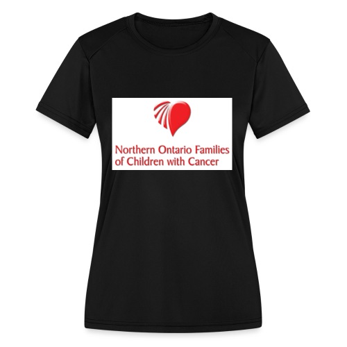 Northern Ontario Families of Children with Cancer - Women's Moisture Wicking Performance T-Shirt