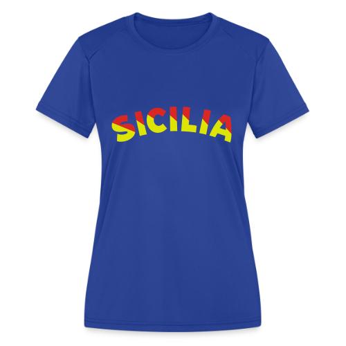 SICILIA - Women's Moisture Wicking Performance T-Shirt