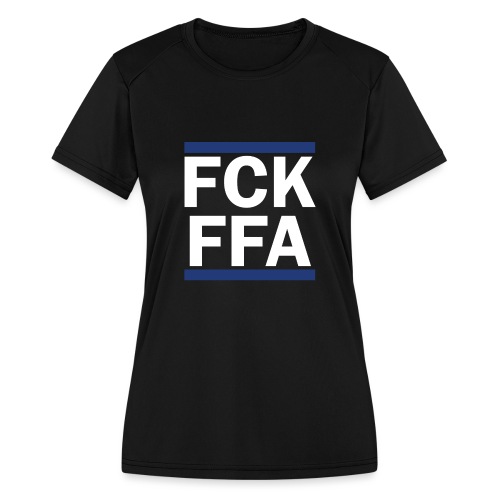 FCK FFA - NAVY BLUE - Women's Moisture Wicking Performance T-Shirt