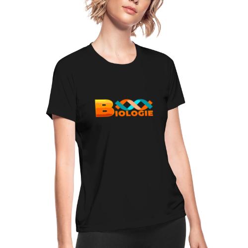 Biology: Life Revealed - Women's Moisture Wicking Performance T-Shirt