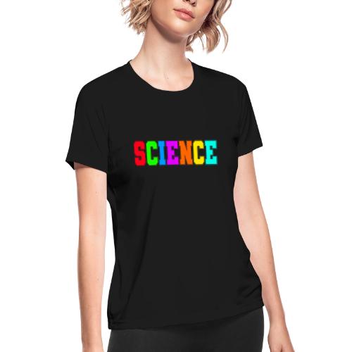 Spectrum of Science - Women's Moisture Wicking Performance T-Shirt