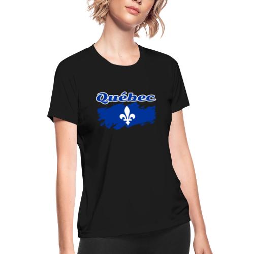 La fête nationale du Québec - Women's Moisture Wicking Performance T-Shirt