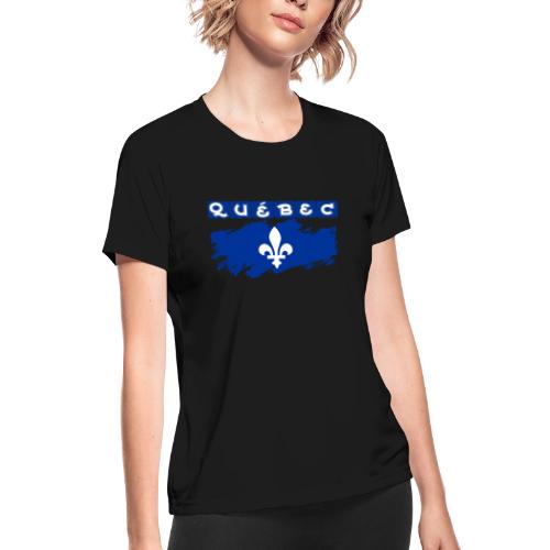 Québec la Belle province - Women's Moisture Wicking Performance T-Shirt