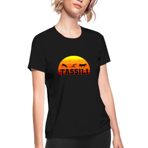 Algeria: Tassili Timeless - Women's Moisture Wicking Performance T-Shirt