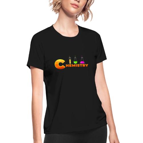 Chemistry: Molecular Magic - Women's Moisture Wicking Performance T-Shirt