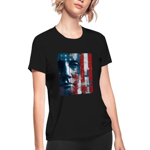 American Echoes - Women's Moisture Wicking Performance T-Shirt
