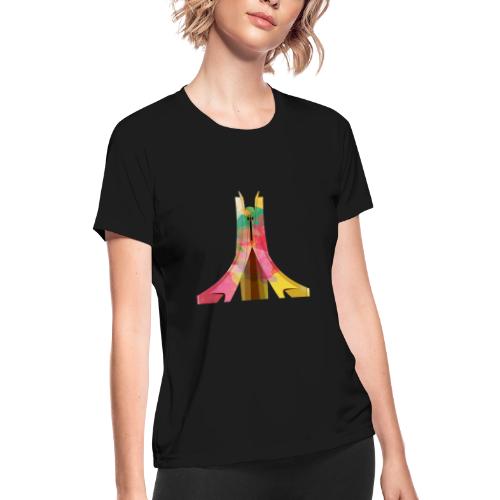 Maqam Echahid: Martyr's Memorial - Women's Moisture Wicking Performance T-Shirt