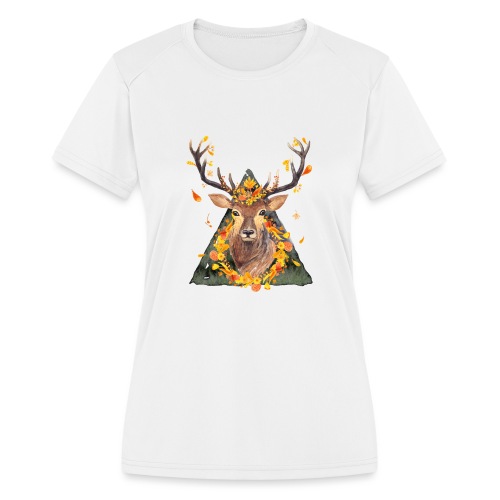 The Spirit of the Forest - Women's Moisture Wicking Performance T-Shirt