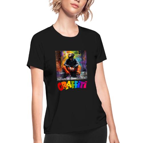 Graffiti: Urban Art - Women's Moisture Wicking Performance T-Shirt