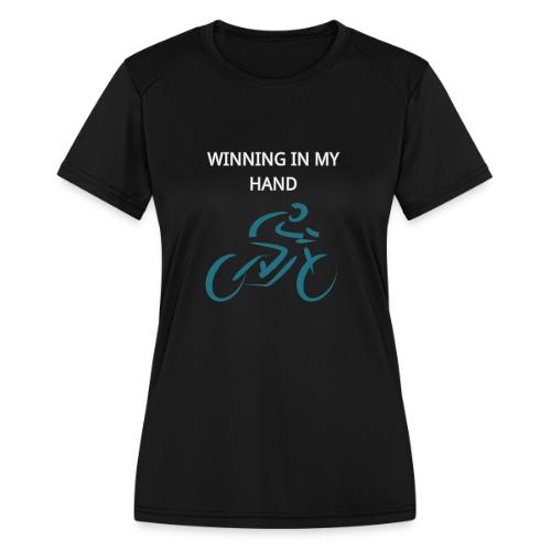 Cute Sports Design Biking - Women's Moisture Wicking Performance T-Shirt