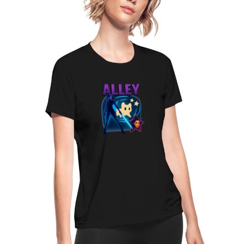 Alley of the Stars - Women's Moisture Wicking Performance T-Shirt