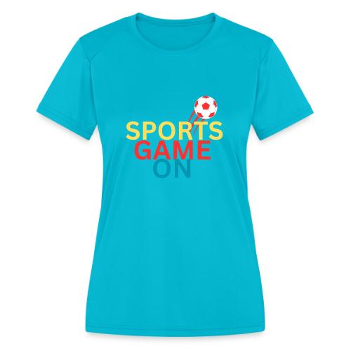 Sports Lover - Women's Moisture Wicking Performance T-Shirt