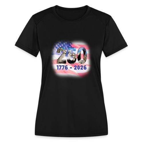 1776 - 2026 | 250 Years USA - Women's Moisture Wicking Performance T-Shirt