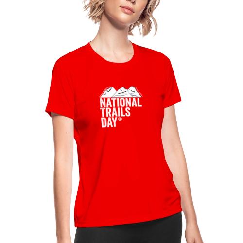 National Trails Day - Women's Moisture Wicking Performance T-Shirt