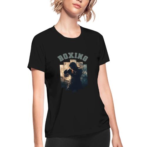 Boxing Spirit - Women's Moisture Wicking Performance T-Shirt
