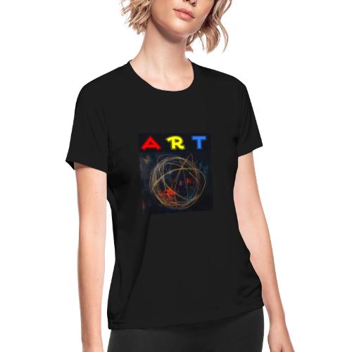 Echoes of Art - Women's Moisture Wicking Performance T-Shirt