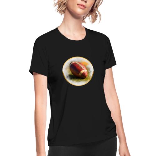 American Football: Heart of the Gridiron - Women's Moisture Wicking Performance T-Shirt