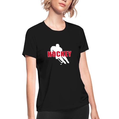 Power Play Hockey - Women's Moisture Wicking Performance T-Shirt