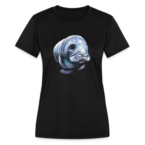 Manatee - Women's Moisture Wicking Performance T-Shirt