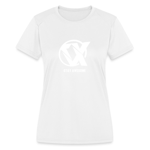 Vlex Stay Awesome Shirt (Officiel) - Women's Moisture Wicking Performance T-Shirt