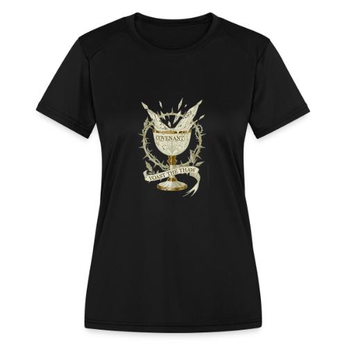 Frosted Chalice Covenant T-Shirt - Women's Moisture Wicking Performance T-Shirt