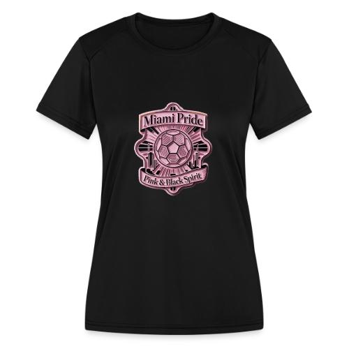 Miami City Pride T Shirt, Vibrant City Pride Gift - Women's Moisture Wicking Performance T-Shirt