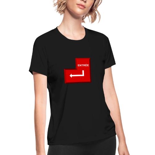 Press Enter - Women's Moisture Wicking Performance T-Shirt