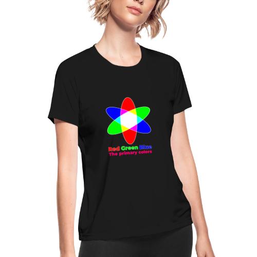 Primary colors: RGB Origins - Women's Moisture Wicking Performance T-Shirt