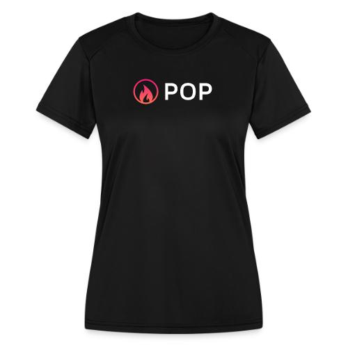 POP Logo - Women's Moisture Wicking Performance T-Shirt