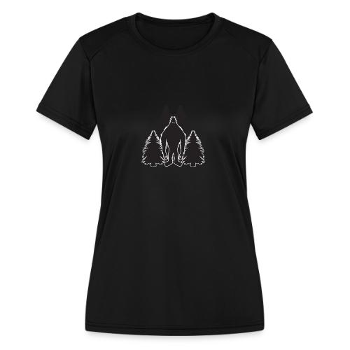 Bigfoot Trees - Women's Moisture Wicking Performance T-Shirt
