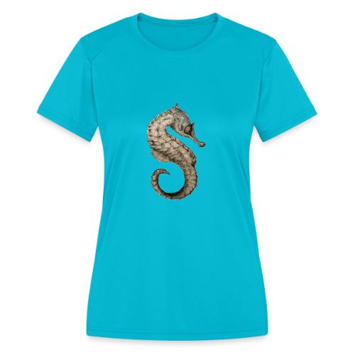 seahorse sea horse - Women's Moisture Wicking Performance T-Shirt
