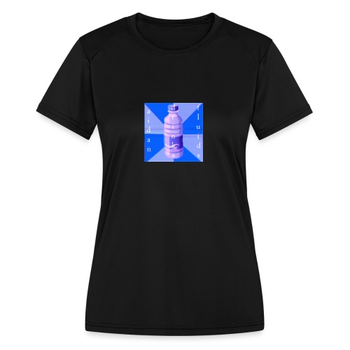 Aidan Drinks Fluids Logo - Women's Moisture Wicking Performance T-Shirt