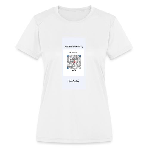 pp my qrcode 1758477437583 - Women's Moisture Wicking Performance T-Shirt