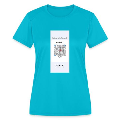 pp my qrcode 1758477437583 - Women's Moisture Wicking Performance T-Shirt