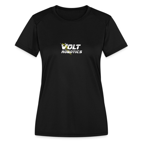 VOLT Robotics White Logo - Women's Moisture Wicking Performance T-Shirt